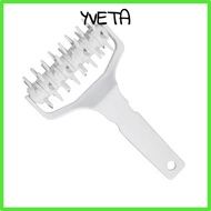 YVETA Pizza Dough Docker, PP Rolling Pin Dough Docker Roller, Durable Labor-Saving Prevent Blisterin