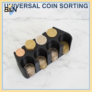 B&N   Euro Coin Organizer Dispenser 2 Euro 1 Euro 50 Cent Holder Storage Box for Qui Money Handling 