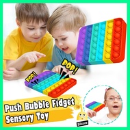 Rainbow stress relief toys Unicorn fingertip toy Push popular toys stress ball  unicorn