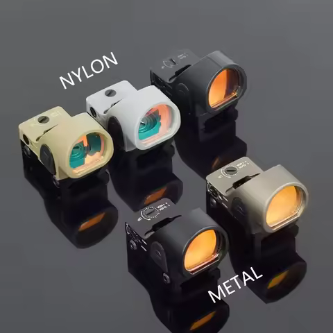 Tactical Red Dot Sight Scope Metal Nylon Material G17 G19 9x19mm Riflescopes Pistol 20mm Practice Sh