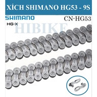 SHIMANO CN-HG53 9 SPEED BIKE CHAIN NO BOX 9-SPEED CHAIN HG53 SHIMANO