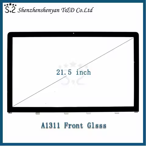 New A1311 LCD Front Glass Bezel Replacement for Apple iMac 21.5 Inch A1311 Year 2009 2010 2011 Years