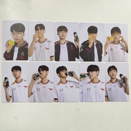 Card T1 Cass photocard Faker Oner Gumayusi Keria Doran League LOL
