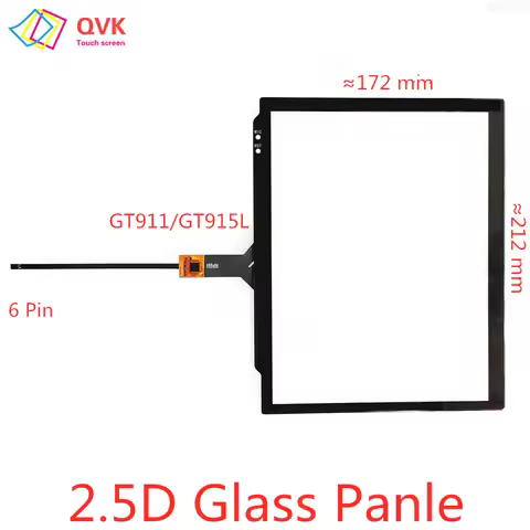 9.7 inch GT911 212*172 mm multimedia player capacitive Touch Screen Panle P/N ANGS ASCTP-9008 6Pin F