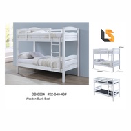 Kal Wooden Bunk Bed Double Decker Bed Frame only