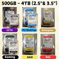1.HDD 500GB/750GB/1TB/2TB/3TB Hdd 3.5" 7200Rpm Desktop Internal Hard Disk HDD SATA3.0 6GB/s
