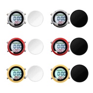 [Kesoto1] Digital Digital Clock Waterproof Radio Controlled with And Calendar for Motorcycle, Yacht, Boat, Car, Bathroom, Closet,