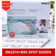 3M1870 mask N95 US niosh certified head-mounted fish-shaped protective haze dust particles