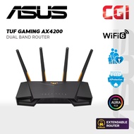 Asus Gaming TUF-AX4200 4200Mbps Dual Band WiFi 6 Multi-Gigabit VPN Fusion AiProtection Pro Aimesh Ga