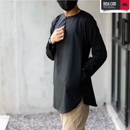 koko kurta tanpa kerah tangan panjang terbaru 2023 koko laki laki dewasa jumbo XXL-XXXL-8XL