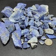 หินดิบลาพิส ลาซูลี สีน้ำเงินเข้ม สวยมาก Lapis Lazuli