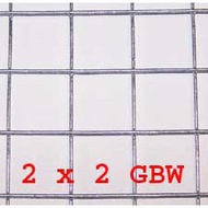 2" x 2" x 15G x 4' x 35' Hot Dip Galvanized Welded Wire Mesh Fence Mesh Roll Garden Plant Supports P