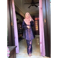 Kain pasang Songket tenun bunga penuh