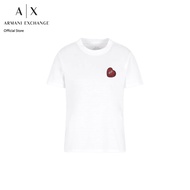 Armani Exchange เสื้อยืดผู้หญิง รุ่น XW000518-AF10359-U0002 - สีออฟไวท์