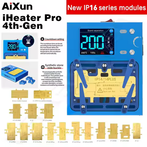 JCID Aixun IHeater Pro Desoldering Station for IPhone X-17 Pro Max Mainboard Heating Separation Disa
