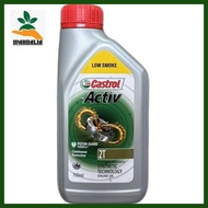 WAHDALlA OLI MOTOR CASTROL ACTIV 2T 700 ML & 0,7 LITER/PELUMAS MESIN 2 TAK SKUTER EROPA JEPANG