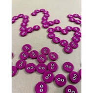 Button (button) 12mm. lattice button