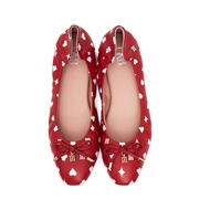 O&B รองเท้าหนังแกะ รุ่น AUDREY POKER IN RED DIAMOND-11280SS11713F_H5REXX