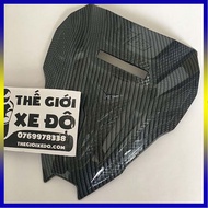 Ốp mặt nạ Air Blade 150 125 cc cacbon - phụ kiện trang trí carbon phần chỉ mũi xe AB 2020 - 2021 - 2