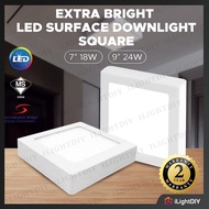 LED SURFACE DOWNLIGHT 18W/24W 7"/9" SQUARE LED SURFACE MOUNTED PANEL LIGHT