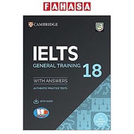 Sách - Sách Cambridge IELTS 18 Academic, General Training - With Answer + Audio (Kèm Audio)