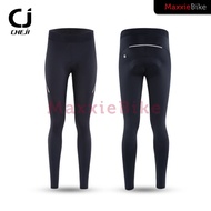 CHEJI Celana Sepeda Panjang Zipper Padding Wanita - Long Pants AIXI