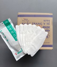 300 Chiếc Khẩu Trang KF94 V-Mask Loại Dày 4 Lớp