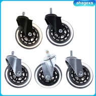 [Ahagexa] Waveboards Scooter Castor Board Replacement Wheel Skateboard Luggage Roller - as described, A