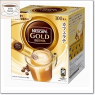 【Direct from Japan】[100 pieces] Nescafe Gold Blend Cafe Latte Stick Coffee 100P