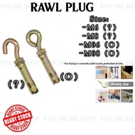 RAWL PLUG WALL PLUG M6,M08,M06,M08 (O) (?) (PCS)