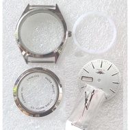 Suitable for 8200 Movement All-Steel Men Old Watch Case Watch Parts 8200 Case Accessories Glass Fron