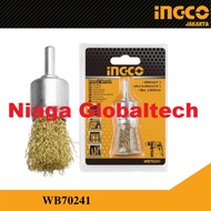 INGCO WB70241 BRASS DREMEL WIRE BRUSH PENCIL BRUSH BRASS BRUSH