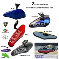 Zoom Mirror (Zoom Engineering) / Roof Mirror / Centre Mirror / Cermin pandang belakang / CF look / c