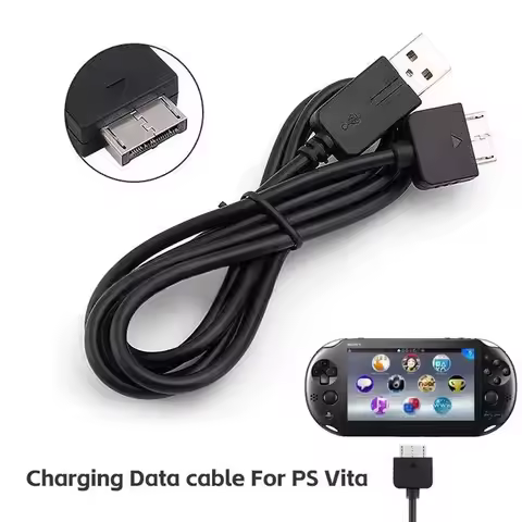 For PlayStation Psv1000 USB Charger Cable 1.2M Transfer Data Charging Line For Psvita1000/PSVITA Gam