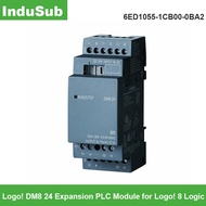 6ED1055-1CB00-0BA2 Logo DM8 24 Expansion Module for Logo 8 Logic Modules PLC Module 6ED1 055-1CB00-0