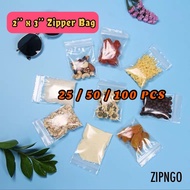 2" x 3" inch Zipper Bag / ZipLock Bag / Plastic Bag