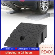 Newlanrode KIMISS Curb Ramp with Side Buckle 9.84 X 10.63 4.33in 2200 Lbs Weight Capacity PVC Drivew
