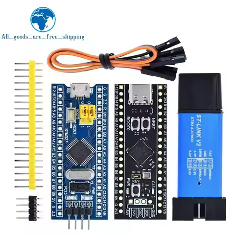 TZT STM32F103C8T6 CH32F103C8T6 ARM STM32 Minimum System Development Board STM32F401 STM32F411 + ST-L
