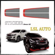 Isuzu D-Max X-Series Specs D-Max 3.0 X-Terrain STICKER