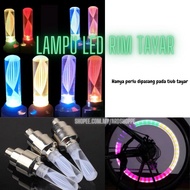 Lampu Rim Tayar Basikal  Motorsikal LED Night Cycling Wheel Light Bicycle Spoke Lamp