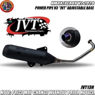 NMAX/AEROX V2 2020 POWER PIPE V3 "JVT" ADJUSTABLE BASE (JVT13H)
