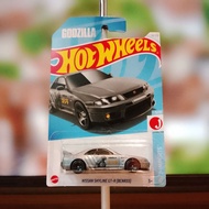 Hot Wheels Nissan Skyline GT-R | gtr bcnr33 r33 grey godzilla