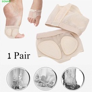 SONAR Half Shoes Pad Girls Women Gymnastics Accessories Protection Toe Belly Ballet Soft Half Shoes 