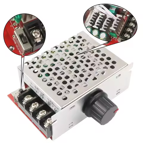 PWM DC Motor Governor 12V 24V 60V 72V 30A Speed Control Switch Module Motor Controller