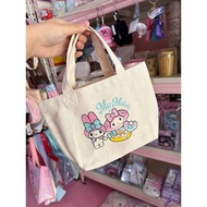 My Melody Japan AB Surface Canvas Handbag