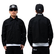 HGHMNDS ONLINE - ACUMEN BUTTON JACKET BLACK