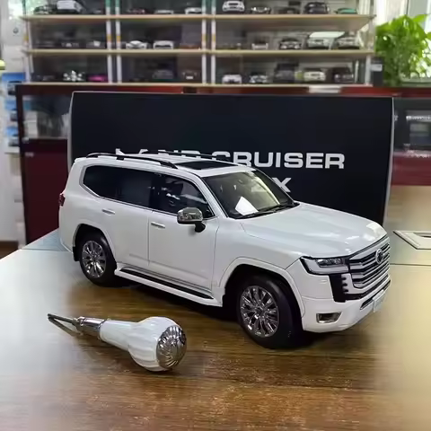 1:18 Scale For LCD Land-Cruiser LC300 ZX SUV Metal Diecast Car Model
