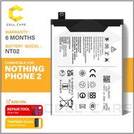 Battery For NOTHING PHONE 2 , NT02 | 4700mAh (Bateri)