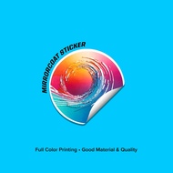 Mirrorcoat Sticker Label Premium A4 / A3 – 3cm 4cm 5cm 6cm & Custom Size