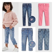Baby GAP Girls' Jeans (Pink Glitter) - 12-18m